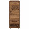 Storage Cabinet Reclaimed Wood Look 40 x 48 x 105 cm Engineered Wood