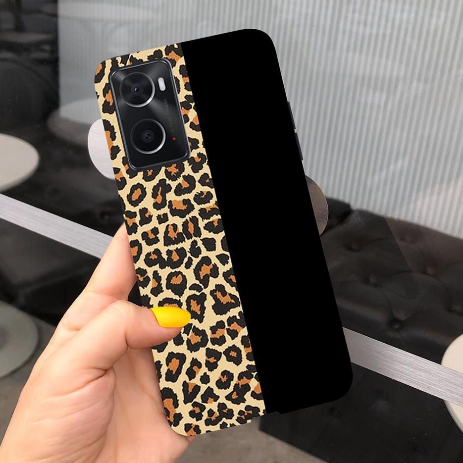 For Oppo A76 Case CPH2375 Fashion Cartoon Girls Cover For Oppo A96 Soft Silicone Case For Oppo A36 A 76 96 OppoA76 OppoA96 Shell