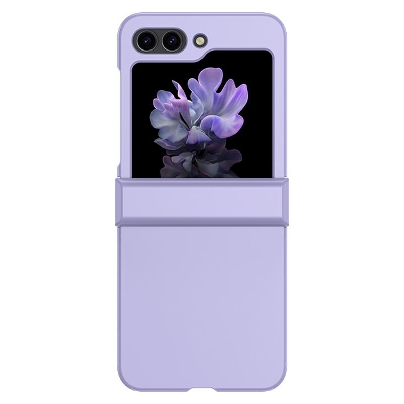For Samsung Galaxy Z Flip5 5G Hinde Protection Phone Case Hard PC Skin-touch Cover