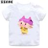 Girls Clothes Cute Gabbys Doll House Cartoon Kids Funny T-Shirts Baby Boys T Shirt Summer Short Sleeve Children Tops,ooo5456