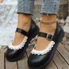 Uniform small leather shoes women's spring thin Mary Jane retro with skirt Lolita Melulu shoes
