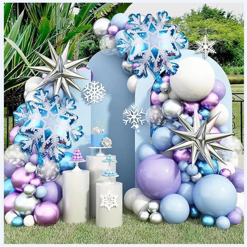 Starburst Thickened Balloon Chain Set for Celebrations