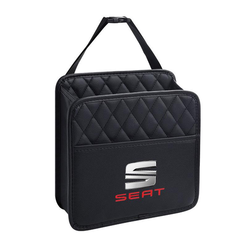 sdbn7 Car Back Seat Organizer Bag Foldable Storage Bag Carry Bag For Seat Leon Ibiza Alhambra Exeo Altea Arona Mii IBL Car Accessories