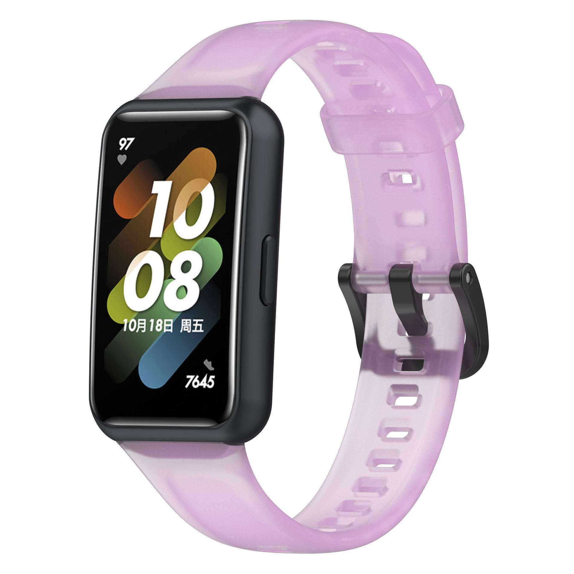 

Silicone straps For Huawei Band 10/9/8 NFC Strap Accessories smart watch Replacement belt Sport bracelet correa Huawei Bands 10 For Huawei Band 8