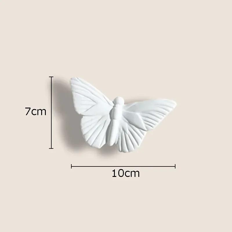 

Flying Butterflies Wall Hanging Ornaments Living Room Decoration Background Display Ceramic Butterfly Wall Mounted Pendants