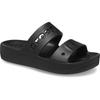 Crocs Baya Platform 23cm Women's Sandals, Black,