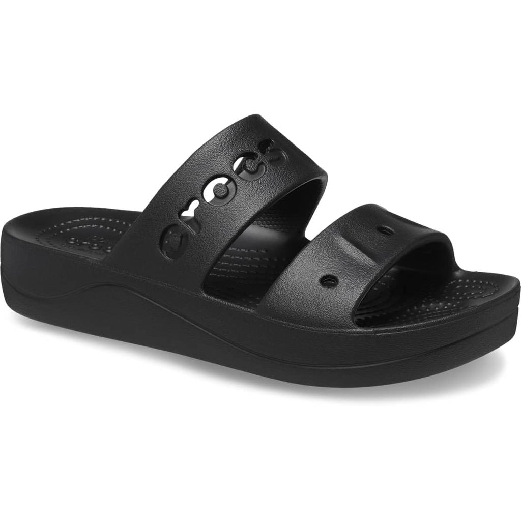 Crocs Baya Platform 23cm Women's Sandals, Black,