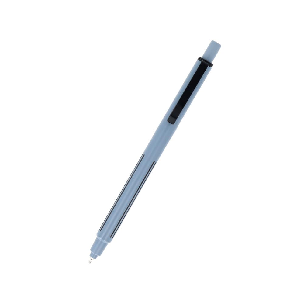 Stationery Automatic Mechanical Nokfree Matte S4485157 Sun-Star Lead-Adjusting Pencil, Metal, Blue,