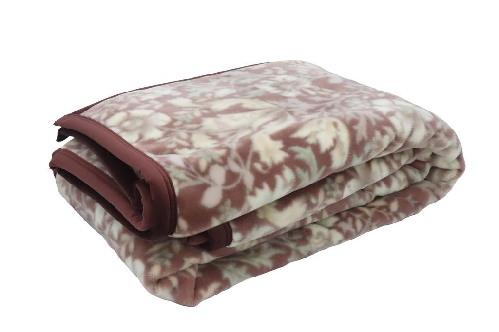 Romance Kosugi Acrylic Blanket (Fluffy Part), Single Size (140 X 200 Cm), Izumiotsu, Made In Japan, Dark Red