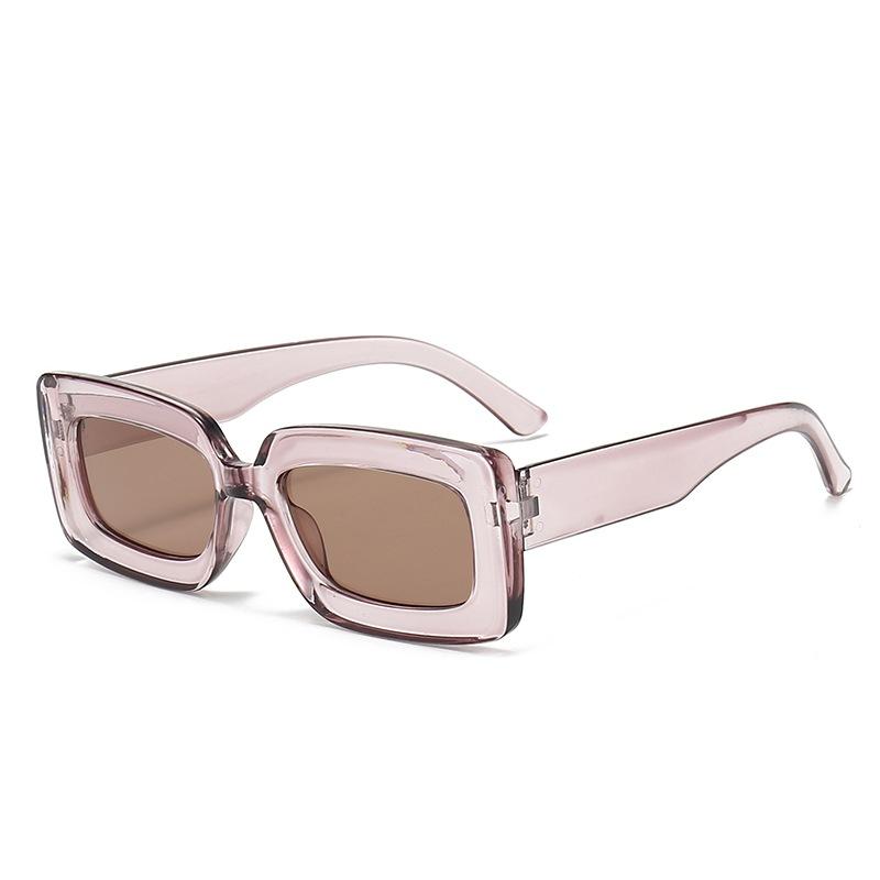 Candy Color Square Frame Sunglasses 2024 New Arrival Vintage UV Protection Sunglasses For Women Men European American Fashion Outdoor Sun Glasses