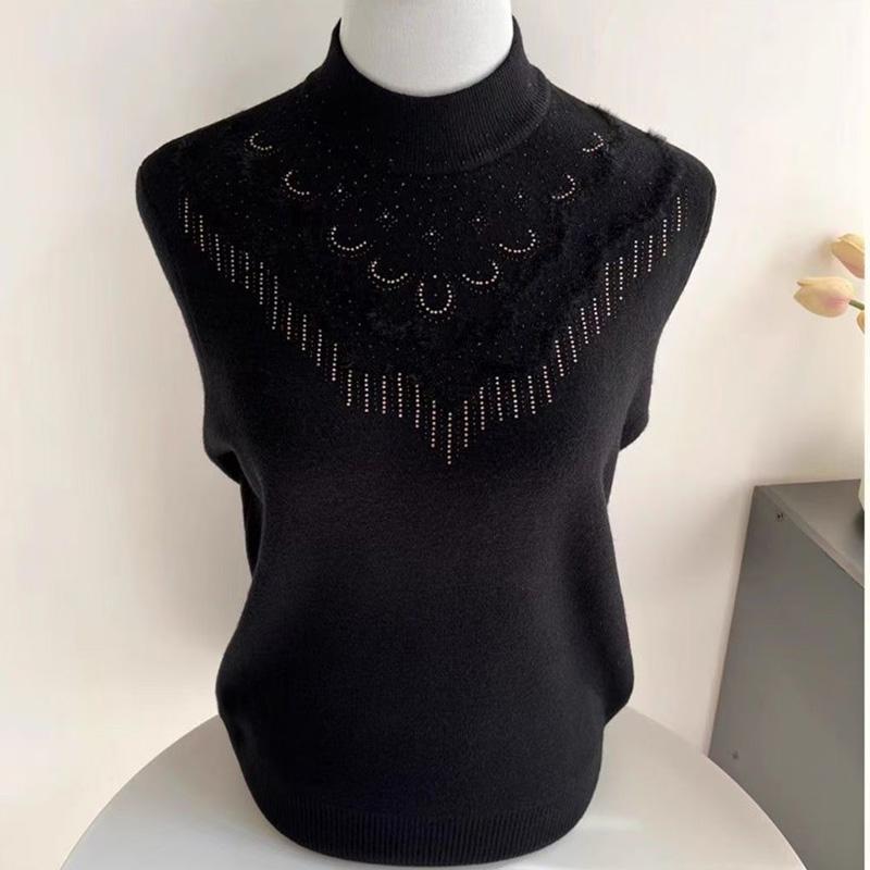 Pullover für Damen Winter Baumwolle Verdickt Warmer Strick Dehnbar Langarm Oversize Jumper Pullover Tops