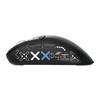 Three Mode Gaming Mouse Wired 2.4G BT5.3 10000 DPI Wireless Gaming Mouse with Mouse Sticker Black