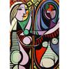 Abstrakte Kunst Pablo Picasso, klassisches Kunstwerk, Poster, Leinwand, Gemälde, Vintage-Wandkunst für das moderne Museum, Galerien,
