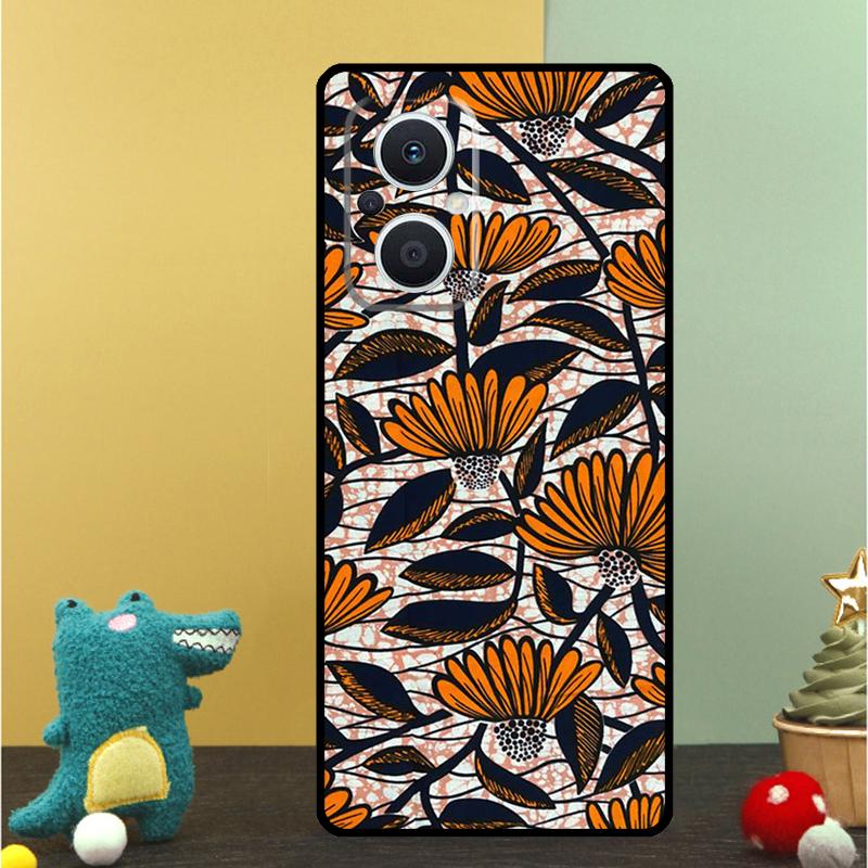 African Style Fabric Print Case For OPPO Reno 15 Pro 15F 10 11 12 13 13F 14 14F 8 7 Lite 8T OPPO Find X9 X8 X6 Pro Cover