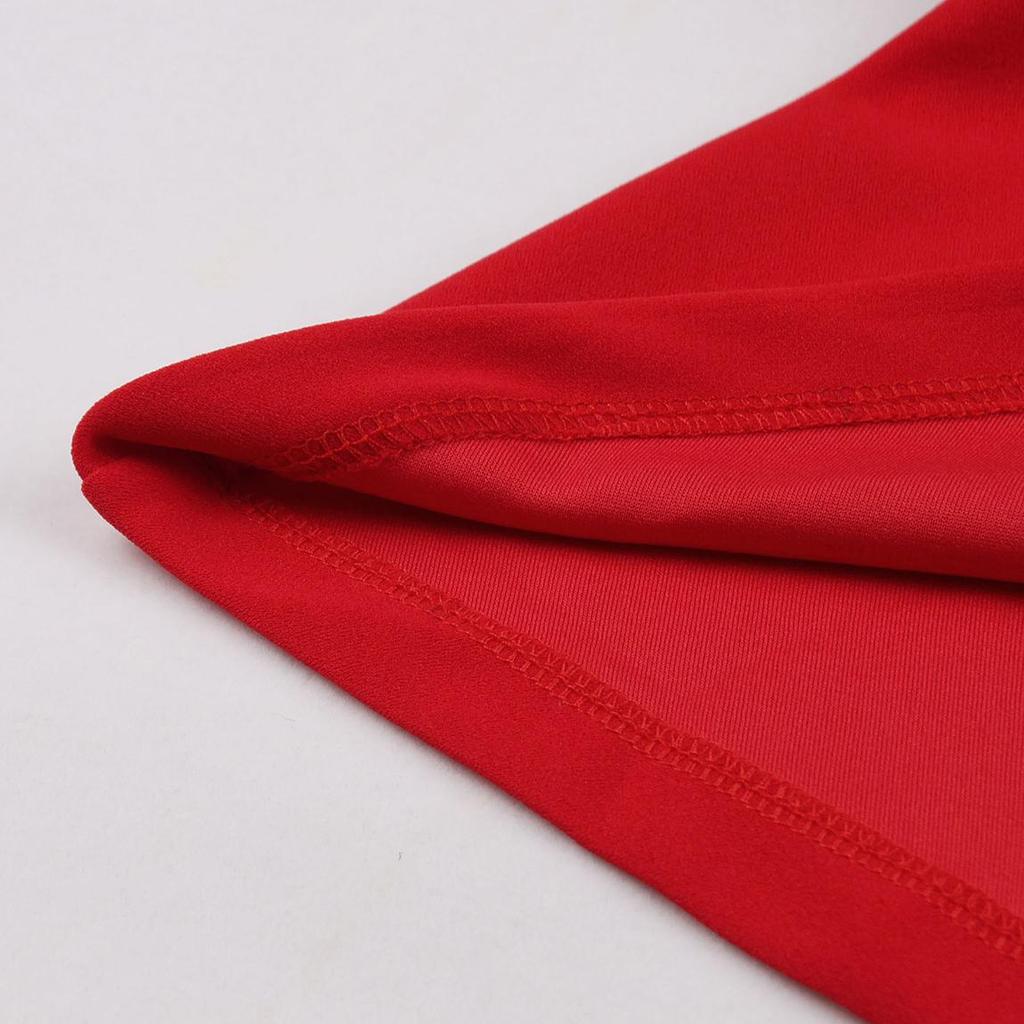 50S Swing Dresses Lapel Collar Short Sleeves Row of Buttons Work Business Office Lady Midi Dress Women's Casual Outfit