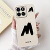 For Honor X7C Case ALT-LX2 Cute Lucky Letters Cover Shockproof Soft TPU Phone Case For Honor 200 Smart HonorX7C Back Cover Coque