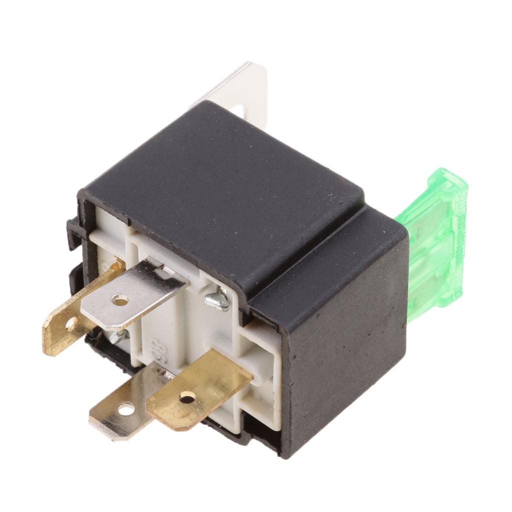 3 Sätze Kfz Vierpoliges Relais Sockel Stecker Halter Kabel