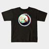 Boys Girls Soft Cotton Graphic Tees Inle Design Logo - Rabbit Moon Breathable Daily School Wear Kids T-Shirts