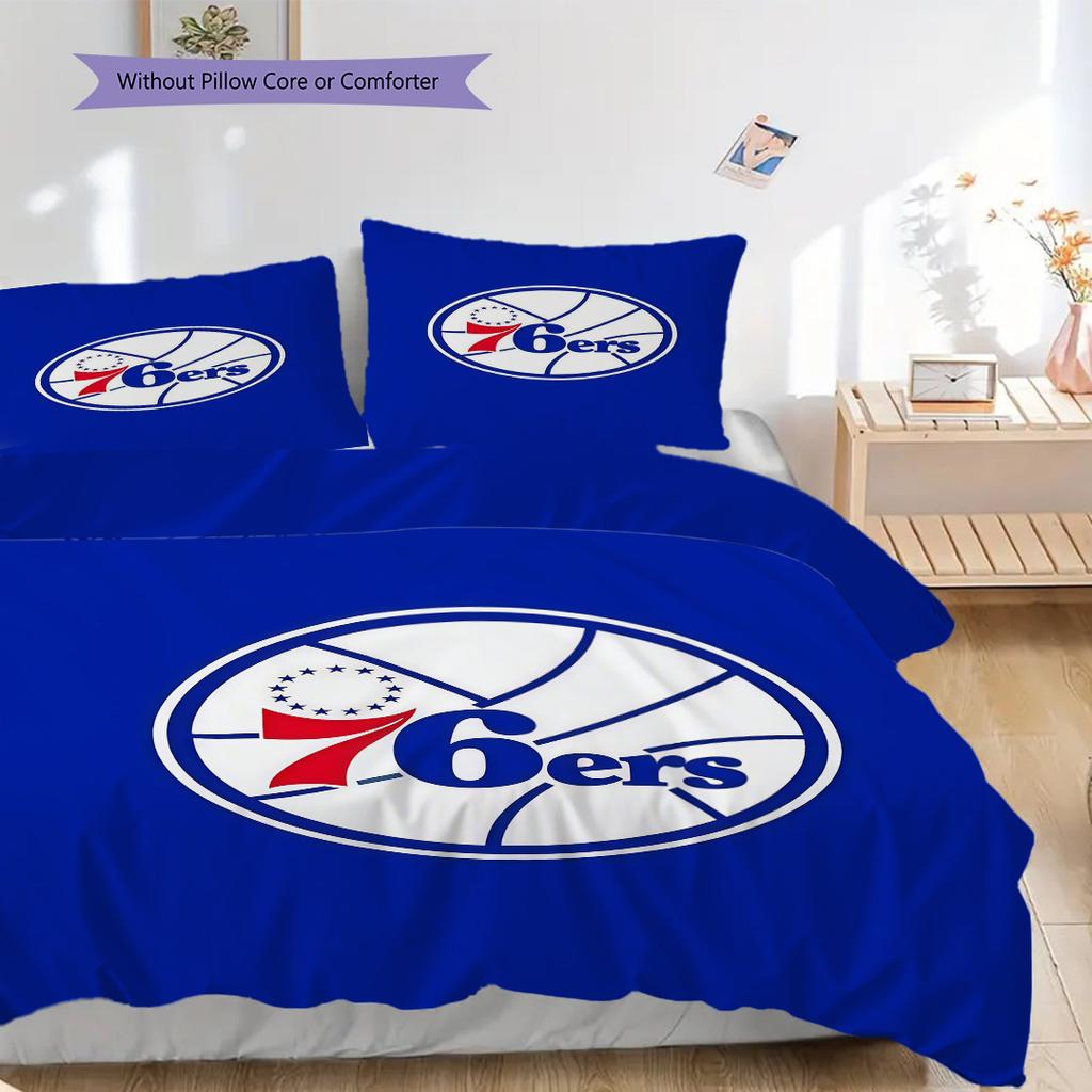 Philadelphia Ers National Emblem Bedding(1 * Duvet Cover + 2 * Pillowcase, Without core)Bedding Set Duvet Cover and Pillowcase