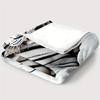 Custom White Tiger Blanket Personalized Name Big Cat Fleece Throw Soft Warm All Season Home Decor Gif