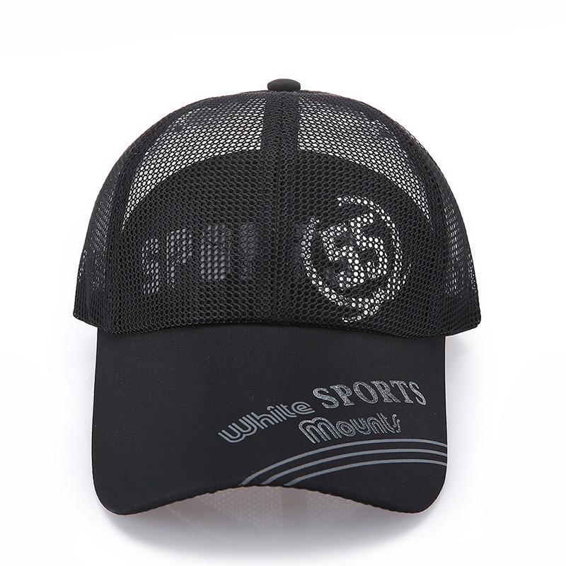 Hat Men'S Summer Outdoor Leisure Baseball Cap Fashion Mesh Breathable Cap Sports Visor Women