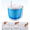 Portable Non-Electric Compact Laundry Dryer Dormitory Large Capacity Spin Dryer Manual Hand Crank Mini Washing Machine