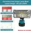 3/5/8 Inch Flashlight LED Work Lights For Makita 18V Li-ion Battery Emergency Light Camping Site Light Lighting Tools