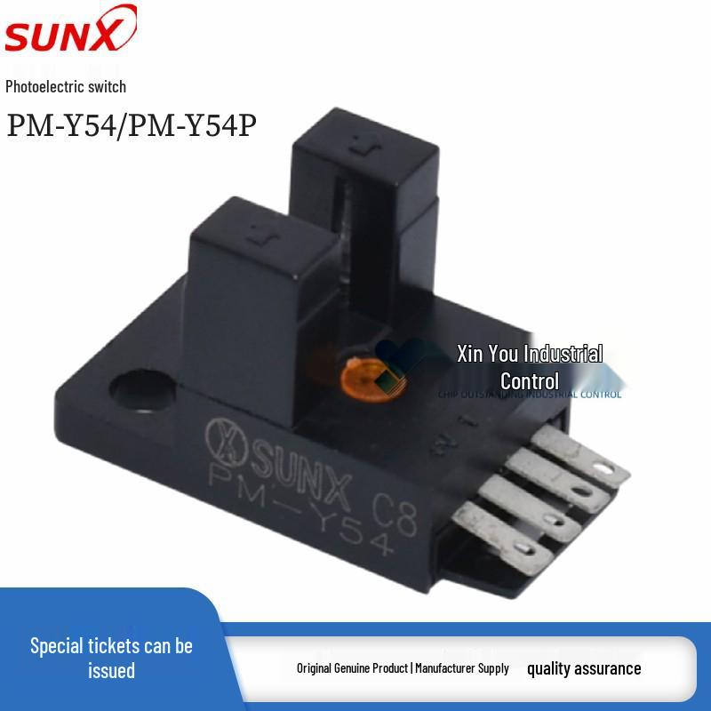 Genuine SUNX PM-Y54/PM-Y54P Slotted Photoelectric Limit Switch Sensor Y54