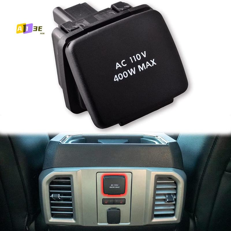 A03E-Back Seat 12V Power Outlet For Ford F150 2015-2016 F250/F350 2017 Rear Power Socket FL3Z19N236A