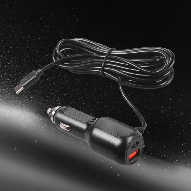 20W USB C Vehicle Chargers 18W .0 Port Small Current Allocation Vehicle Adapter for Car Electronics Charging Use