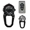 Dakota Microlight Clip Watch Pocket Watch Waterproof Carabiner Watch LED Flashlight Dial Protection Yes/No [Item]