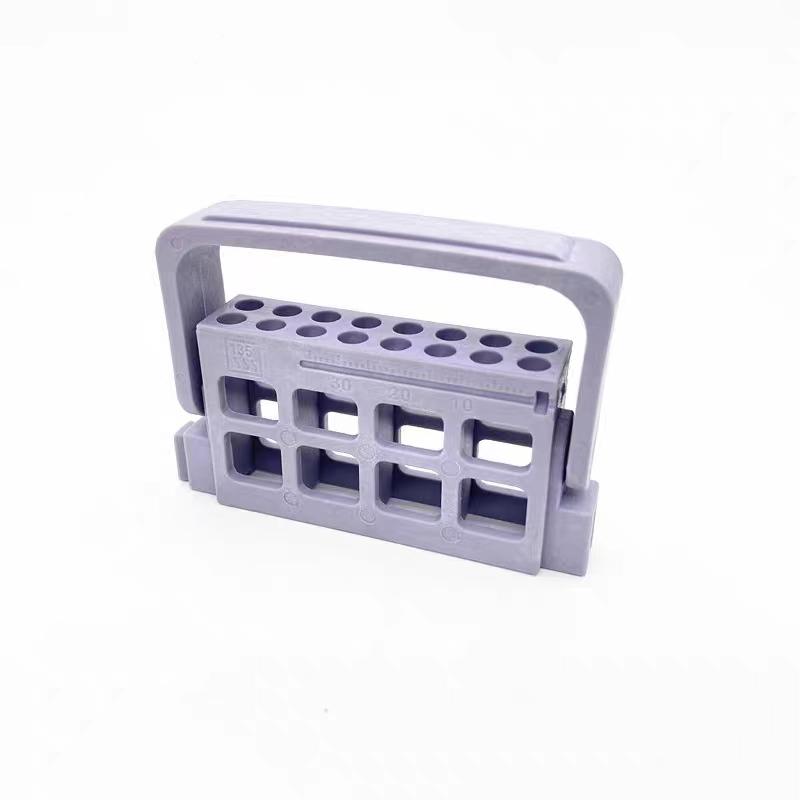 

5 шт. держатель файла для корневых каналов зубов, 8/16 отверстий, расширительная рамка для установки иглы 16 Holes серый