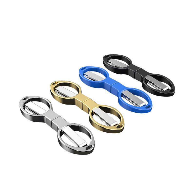 German Stainless Steel Foldable Fishing Scissors - Multi-functional Line Cutter & Lead Sheet Shears