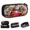 GOAT Movie Pencil Case Roarball Sports Pencil Pouch Pen Holder for Student Big Capacity Bags School Supplies Zipper Stationery