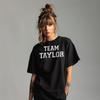Team Taylor Eras Tour UK Concert T-Shirt Unisex Women's Oversized Print Shirt