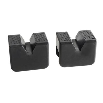 Rubber Slotted Jack Stand Pads Pinch Weld- Jack Adapter Car Lift Pinch Block Easy Installs Suitable for 2 To 3 Tons Jack