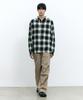 INSILENCE Vintage Print Military Pants Sand Beige