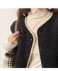 Double-Sided Fleece Semi-High Collar Long-Sleeve Women's Top