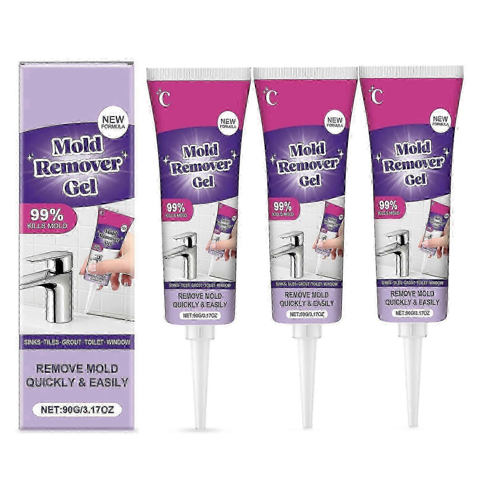 3x Vexclean Schimmelentferner Gel, Starkes Vexclean Reinigungs-Gel