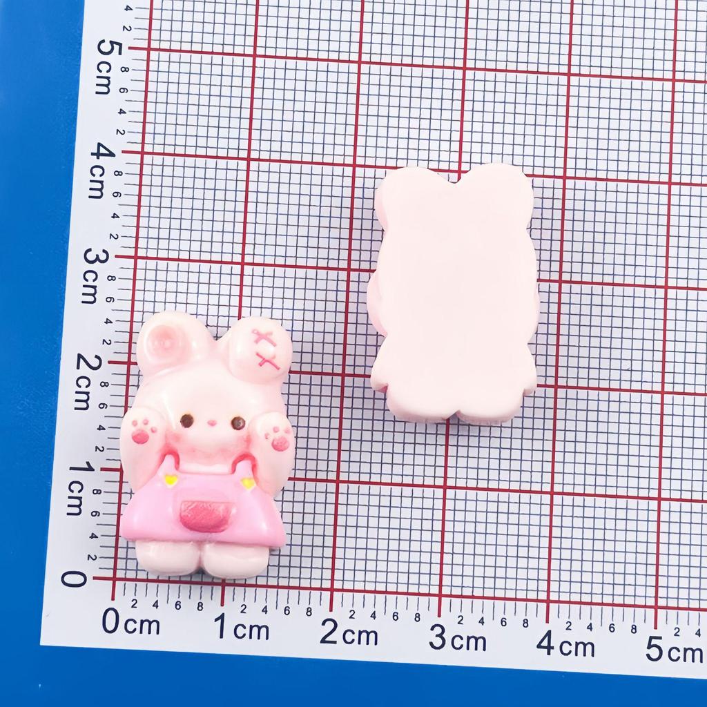Adorable Resin Animal Accessories for DIY: Hair Clips, Keychains, Phone Cases, Crocs, and Fridge Magnets