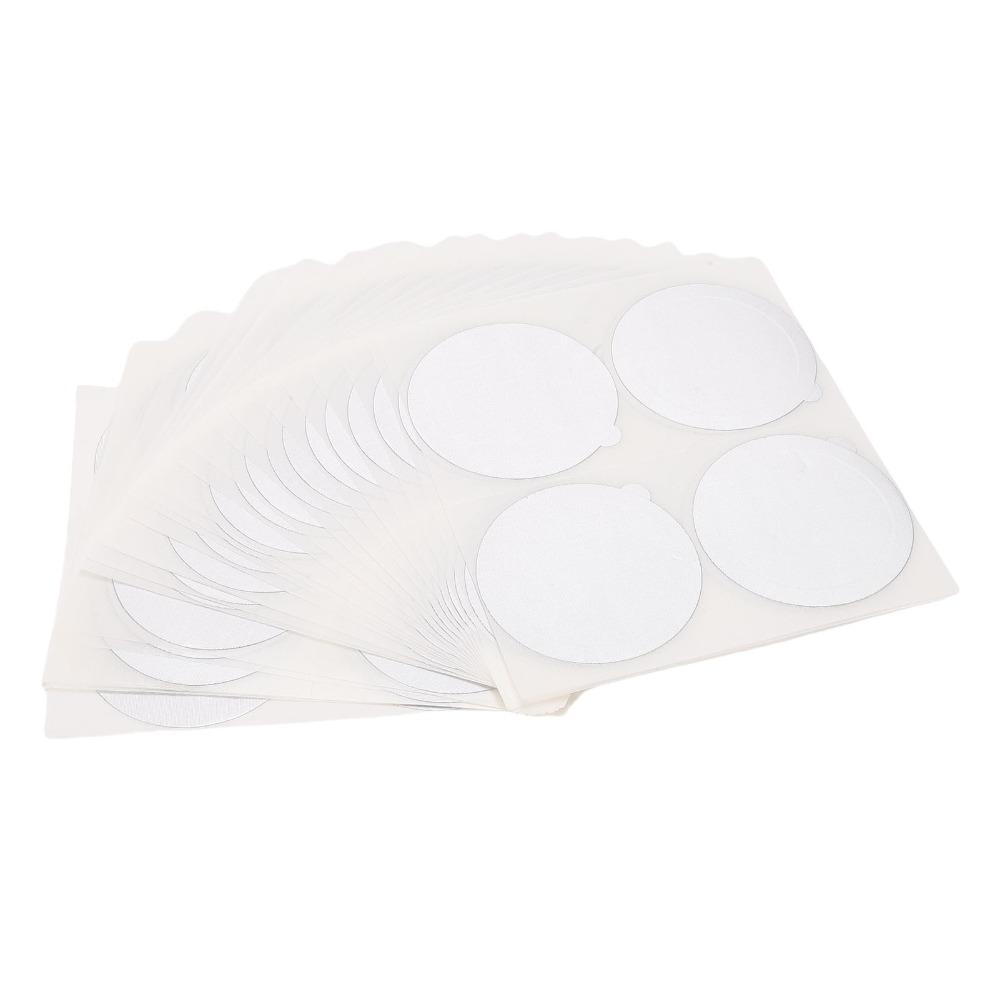 100 Pcs Set Compatible Coffee Pod Stickers 51mm/2.0in Aluminum Foil Seals For Coffee Capsules