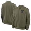 NFL Inspired Jacket Men - Casual Sport Zip Up Top Fall Season Loose Fit Long Sleeve