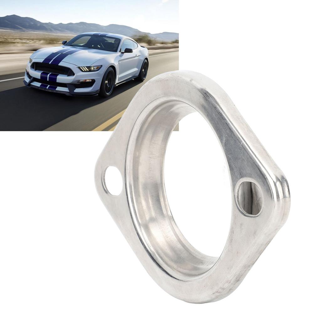 3in Collector Flange with Gasket Stainless Steel High Temperature Resistant for Test Tubes Exhaust Systems