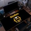 Steelers Mouse Pad, Large Gaming Desk Mat, Non-slip XXL Mousepad for Laptop & Tablet, Mini PC Playmat with Stitched Edges