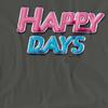 Happy Days Unisex Adult Logo T-Shirt
