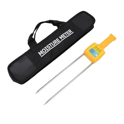 Hygromètre à grains Portable Écran LCD rétroéclairé Rapide Précis Arrêt automatique avec sonde Grain