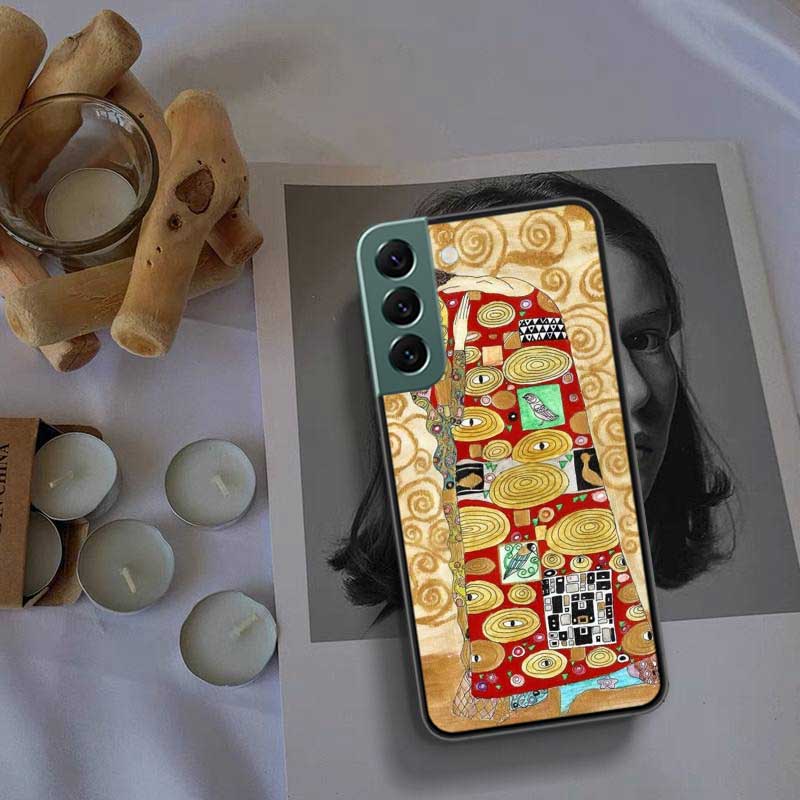 Kiss by Gustav Klimt Desig Phone Case For Samsung A16 A26 A36 A56 Galaxy A02S A12 A52S A13 A23 A33 A53 A54 A34 A24 A14 A22 A32 A