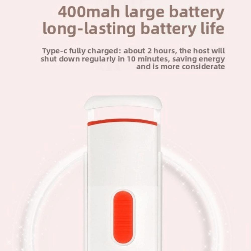 Mini Heated Eyelash Curler Fast Heating Eyelash Lift Curling Clip Lash Curling Applicator  Women