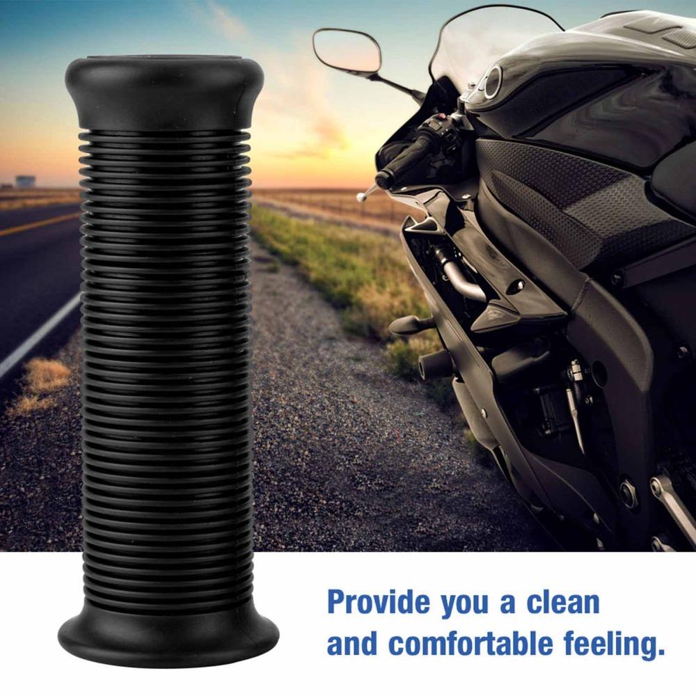 2pcs 1inch 25mm Universal Motorcycle Grips TPR Handlebar Grips  Motorcycle Handlebar