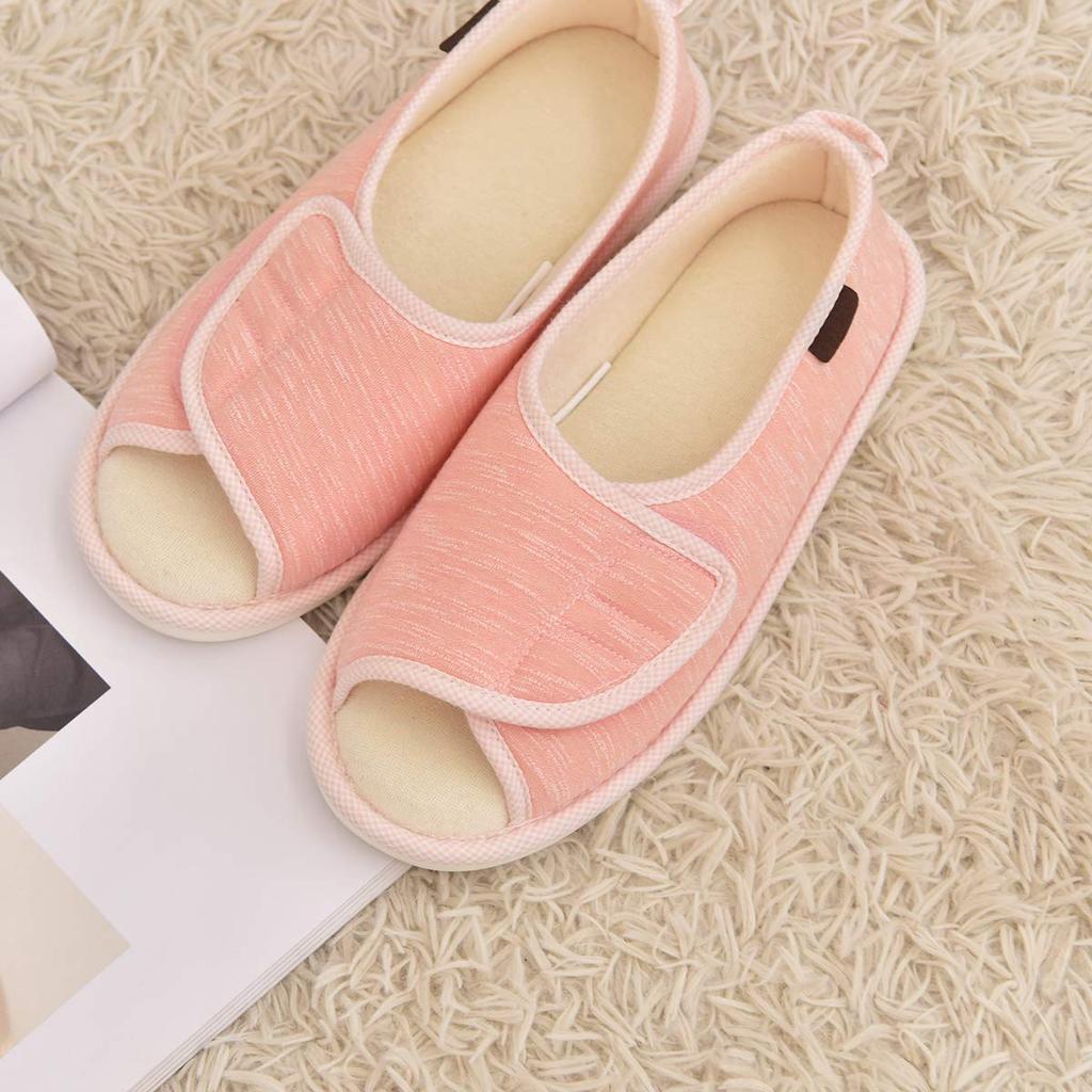 Sanaris Indoor Room Care Rehabilitation Rehabilitation Care Senior Easy to Walk in Shoes, Slippers, Shoes, Shoes, Shoes, Non-Slip, Indoor/Outdoor